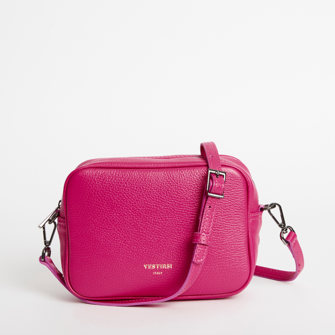 CROSS BODY CAMERA BAG HOT PINK