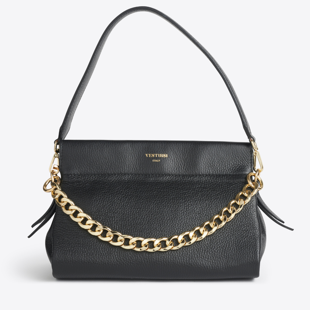 Esther Black Chain Handbag VESTIRSI