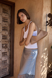 Rita Latte Crossbody Bag