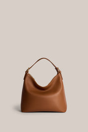 Harper Tan Leather Hobo