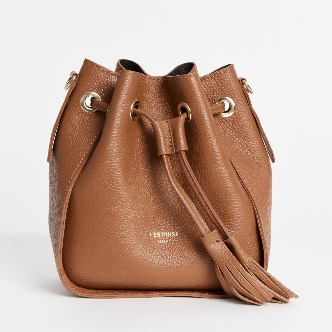 Gabrielle Green Woven Leather Bag – VESTIRSI