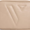 VESTIRSI Vanessa crossbody Camera bag Italian pebbled leather - BEIGE