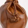 VESTIRSI Italian smooth leather bucket bag Lucia tan