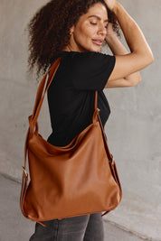 Bella Tan 3-in-1 Convertible Bag