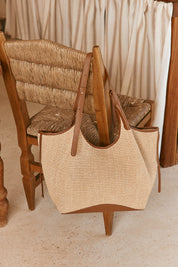 Romy Resort Shopper Tote Tan