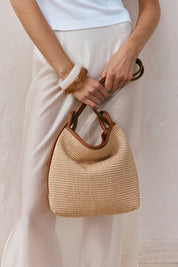 Bella Mini Resort 2-in-1 Convertible Backpack Tan
