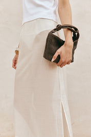 Jess Mini Resort Pouch Dark Chocolate