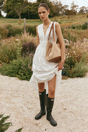 Romy Resort Shopper Tote Tan