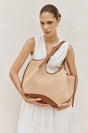 Romy Resort Shopper Tote Tan