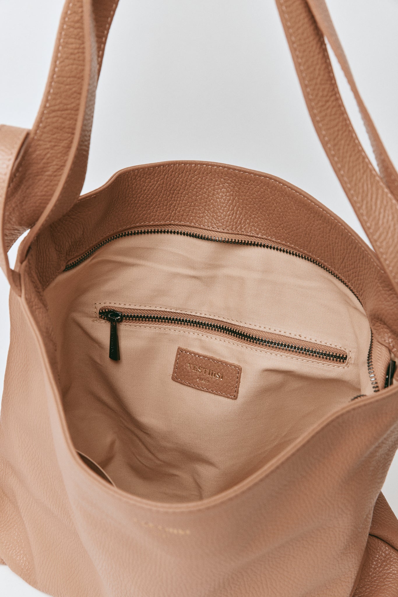 Bella Light Tan 2-in-1 Convertible Backpack Tote