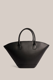 Jamie Black Leather Tote
