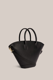 Jamie Black Leather Tote