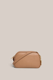 Vera Latte Camera Crossbody Bag