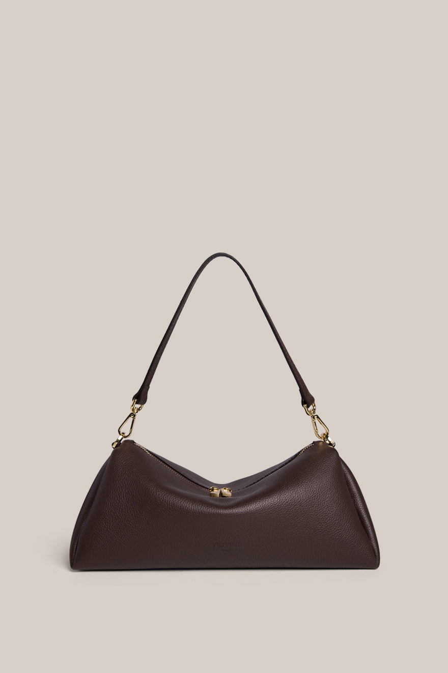 Rita Dark Chocolate Crossbody Bag