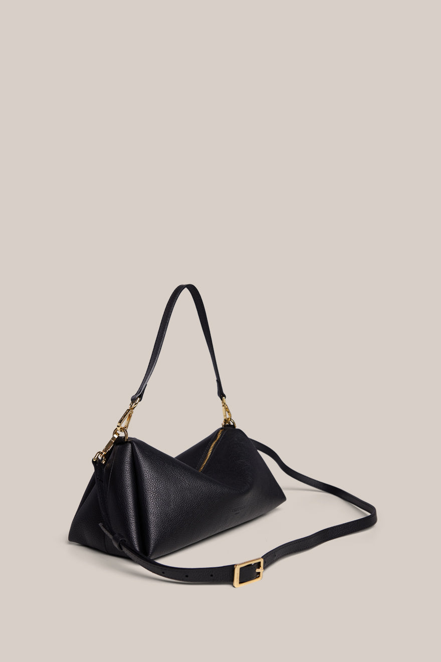 Rita Black Crossbody Bag