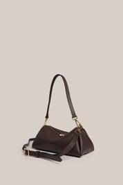 Rita Dark Chocolate Mini Crossbody Bag