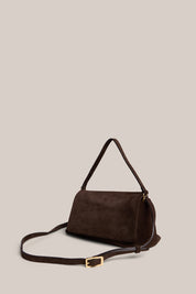 Celeste Dark Chocolate Clutch Crossbody Bag