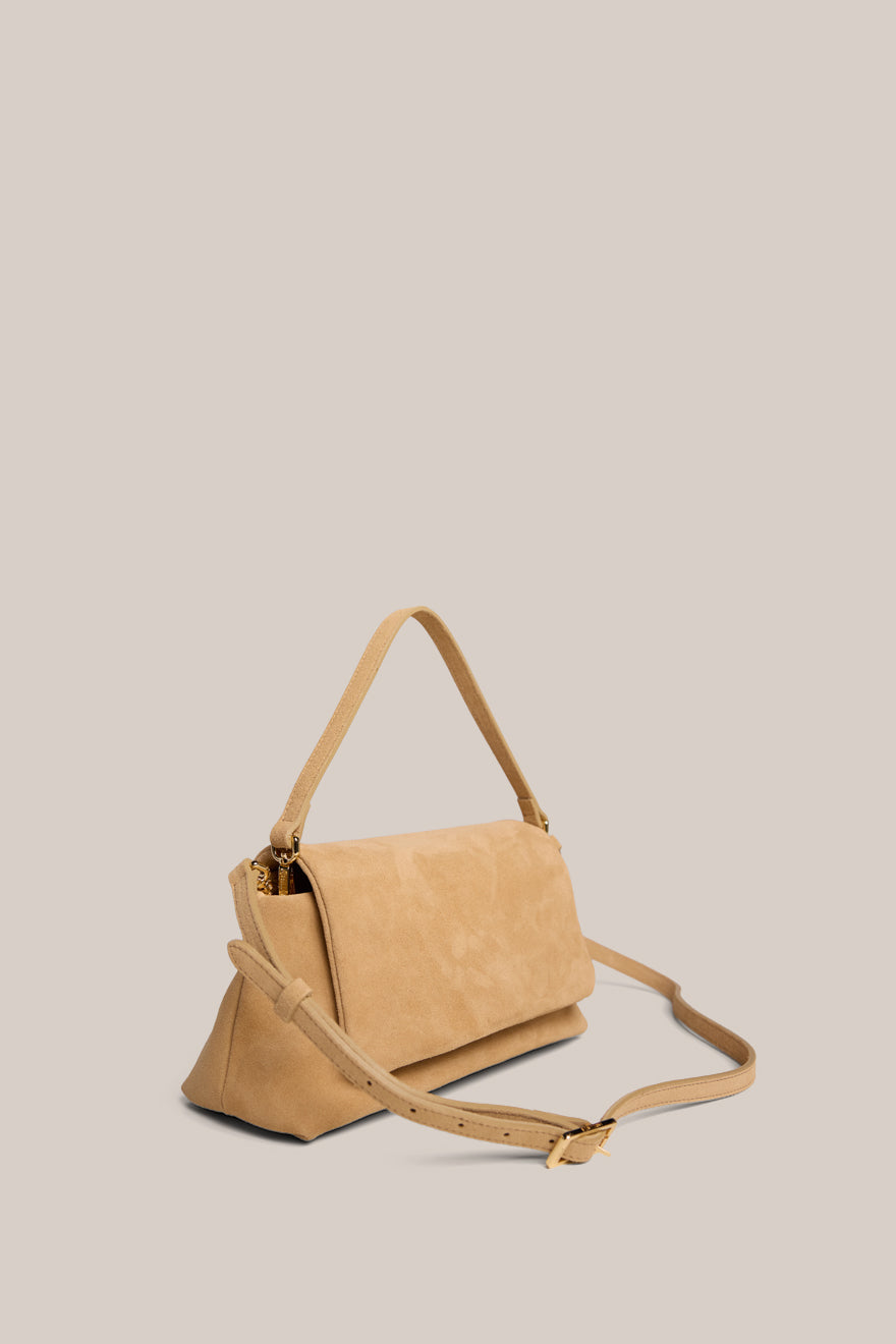 Celeste Latte Clutch Crossbody Bag