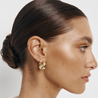 18K Gold Vermeil Chunky Teardrop Earring - VESTIRSI