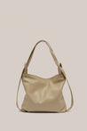 Photo of a beige bella backpack