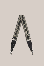 VESTIRSI Woven Strap - Black Smooth Leather (Gunmetal) - VESTIRSI