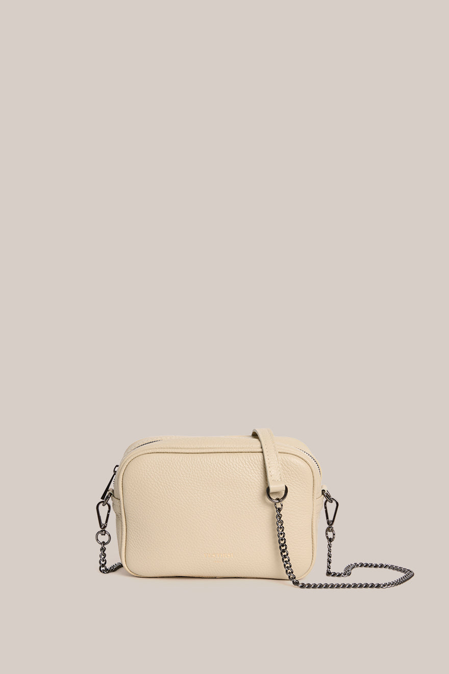 Nicola Cream Crossbody Camera Bag - VESTIRSI