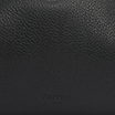 Gia Leather Shoulder Bag Black