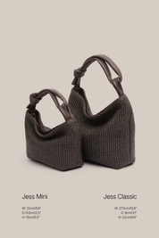 Jess Mini Resort Pouch Dark Chocolate
