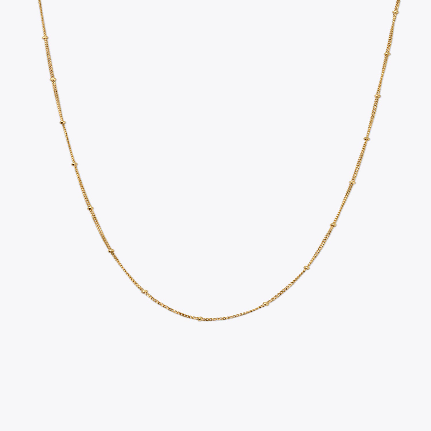 18K Gold Vermeil Dot Necklace - VESTIRSI