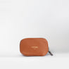 Leather Tan Cosmetic Pouch Duo - VESTIRSI
