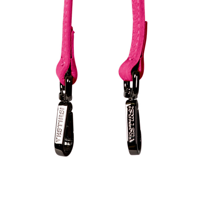 Pebbled Leather Pink Strap - VESTIRSI