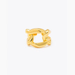 18K Gold Vermeil Chunky Chain Ring - VESTIRSI