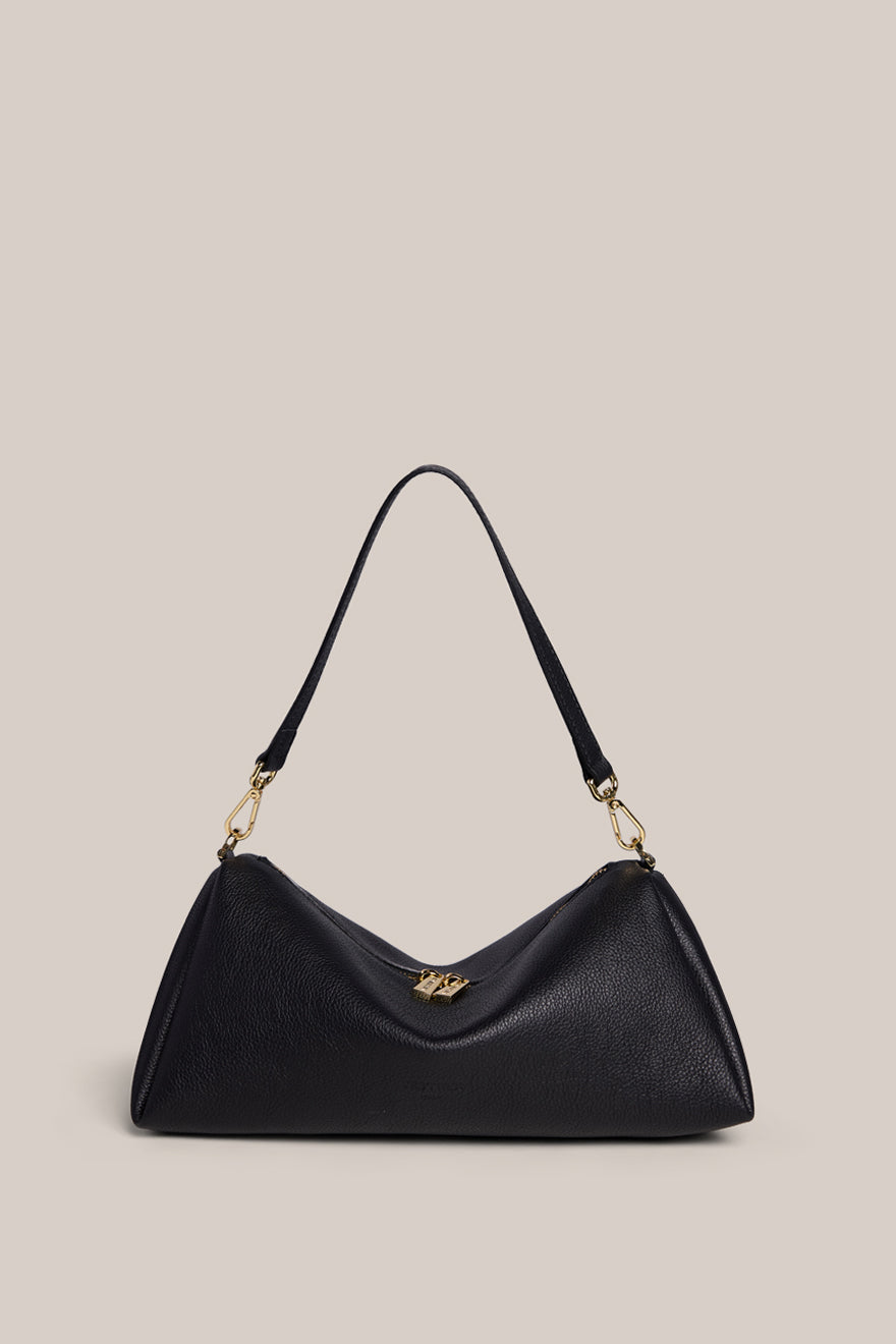 Rita Black Crossbody Bag