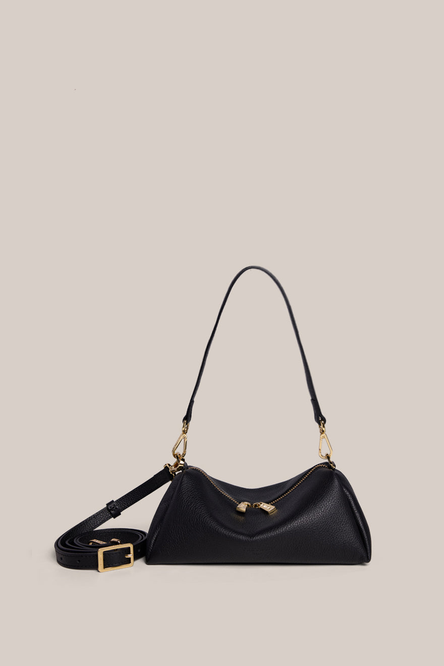 Rita Black Mini Crossbody Bag