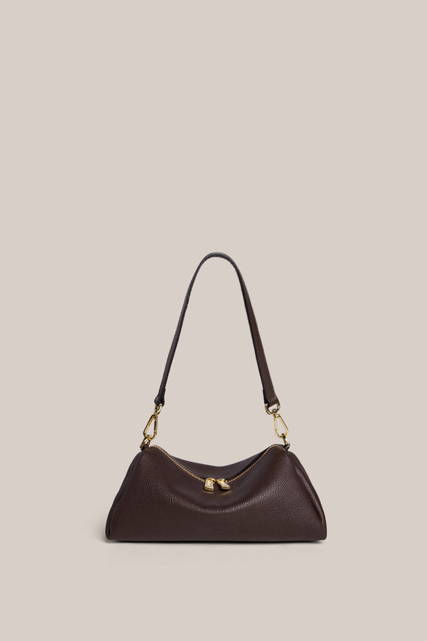 Rita Dark Chocolate Mini Crossbody Bag