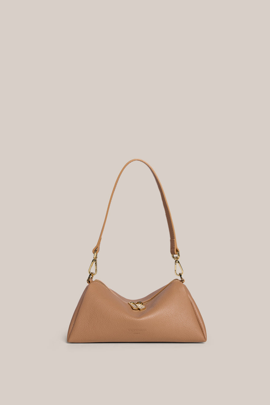 Rita Latte Mini Crossbody Bag
