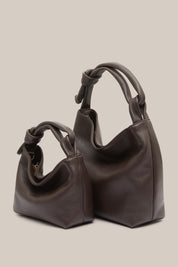 Jess Leather Pouch Dark Chocolate