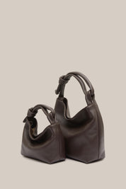 Jess Leather Pouch Dark Chocolate