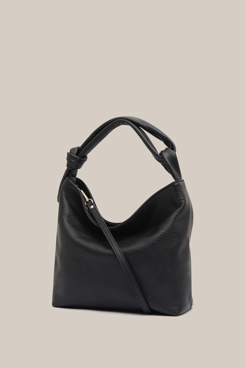 Jess Leather Pouch Black