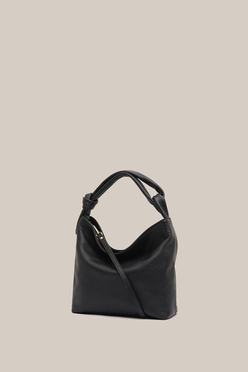Jess Leather Pouch Black