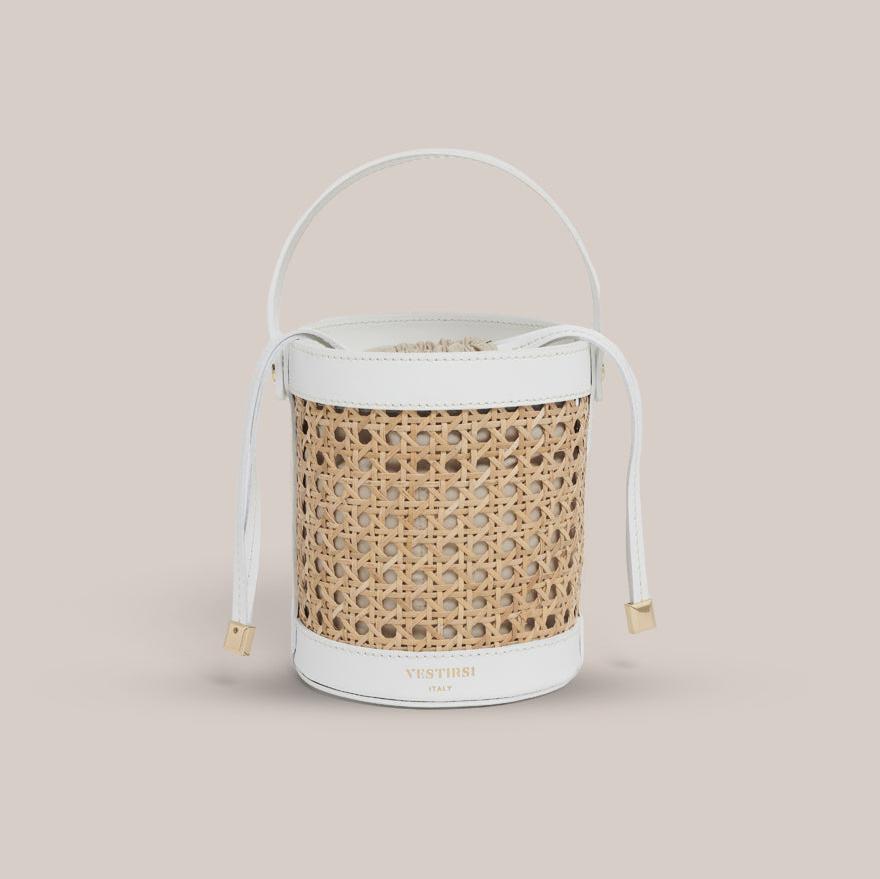 White wicker bag new arrivals