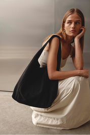 Sienna 2.0 Black Suede Hobo