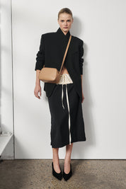 Vera Latte Camera Crossbody Bag