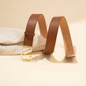 Victoria Tan Smooth Leather Belt - VESTIRSI