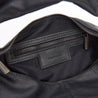 VESTIRSI Italian smooth leather Allegra knot crescent bag
