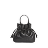 VESTIRSI Italian smooth leather bucket bag Lucia black 